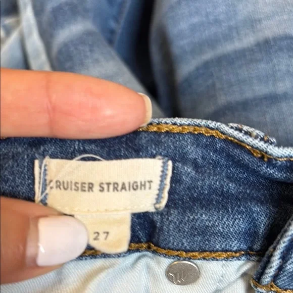 Madewell women’s cruiser straight jeans size 27 - Picture 4 of 5